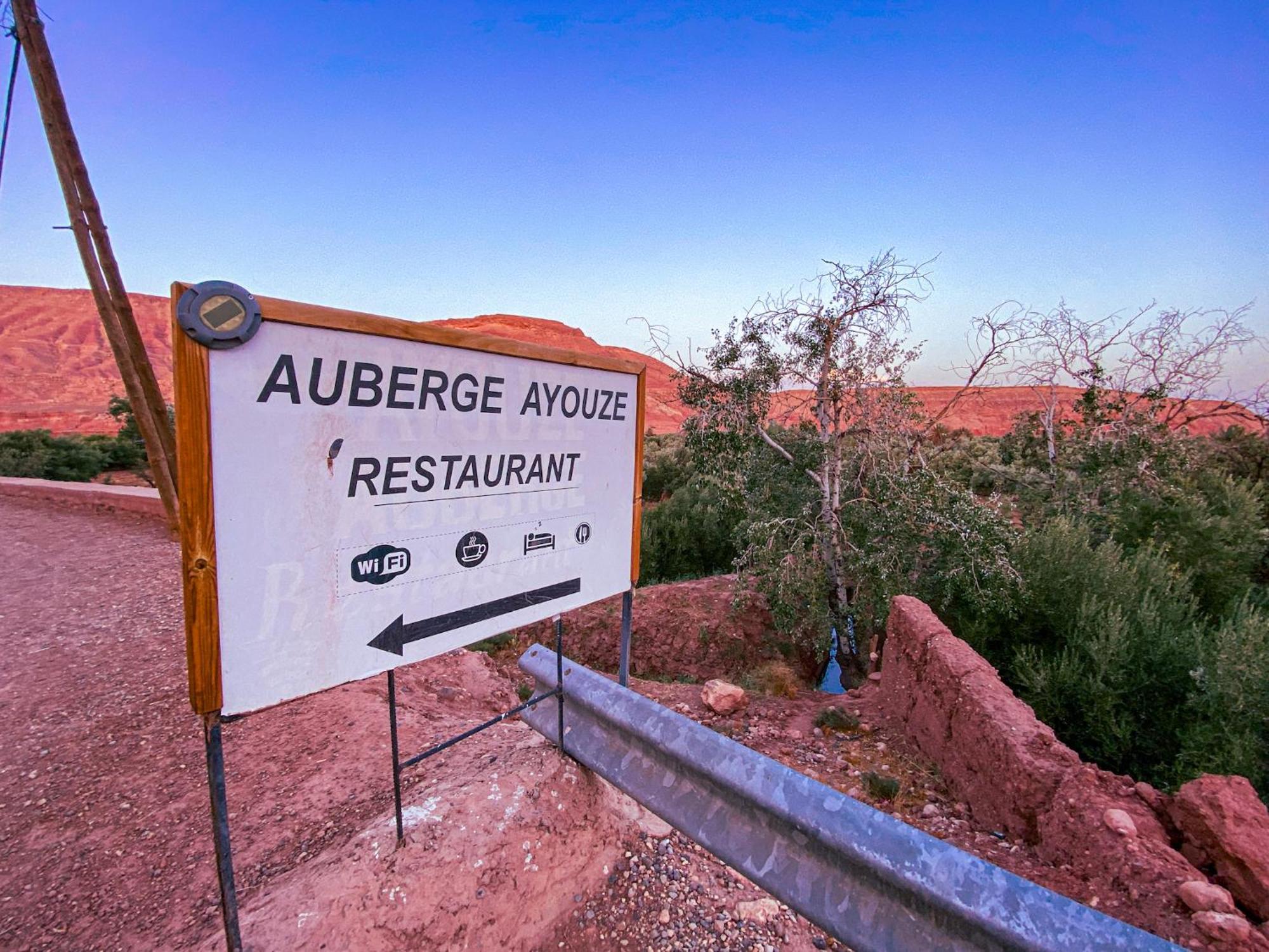 Ayouze Auberge Ait Benhaddou Buitenkant foto